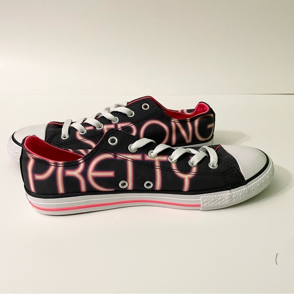 Converse Chuck Taylor All Star Pretty Strong Pink Shoes Junior Size 6 - Picture 8 of 16